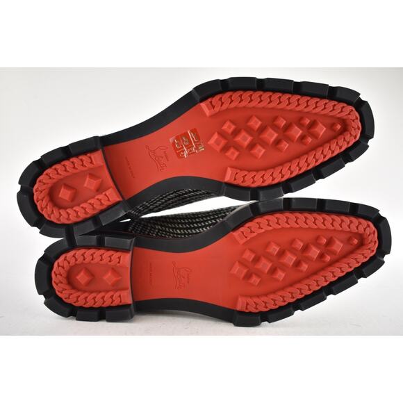 Christian Louboutin Mens Hubertus Orlato Flat Lug Sole Derby Oxford Loafer 44 11 main image 9
